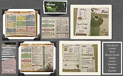Menu Café Familial Miraje