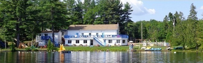 Camp des familles de demain, Lac bleu à Ste-Hippolyte *gracieuseté